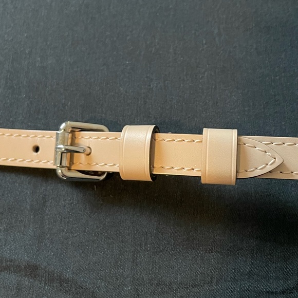 Louis Vuitton/ Dune colored strap with silver hardware. - Picture 5 of 12